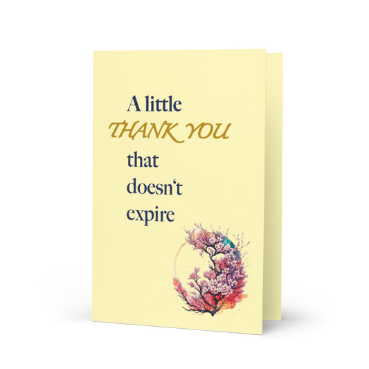 A little Thank you