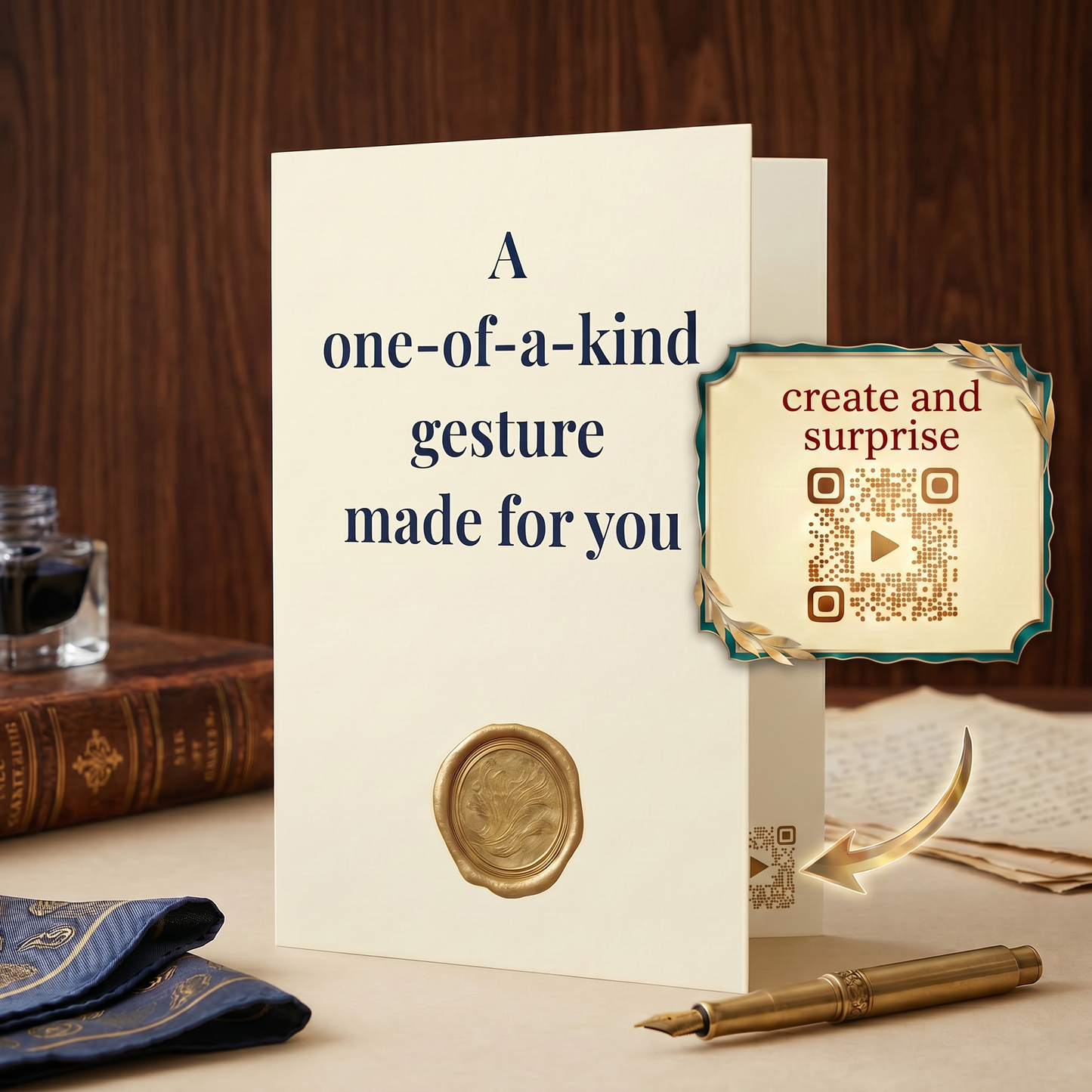 A one-of-a-kind gesture made for you