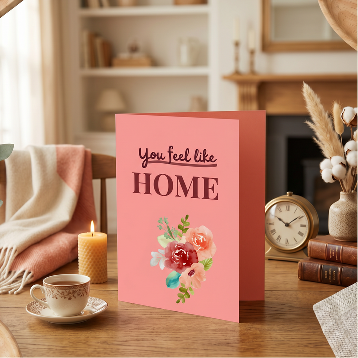 You feel like HOME