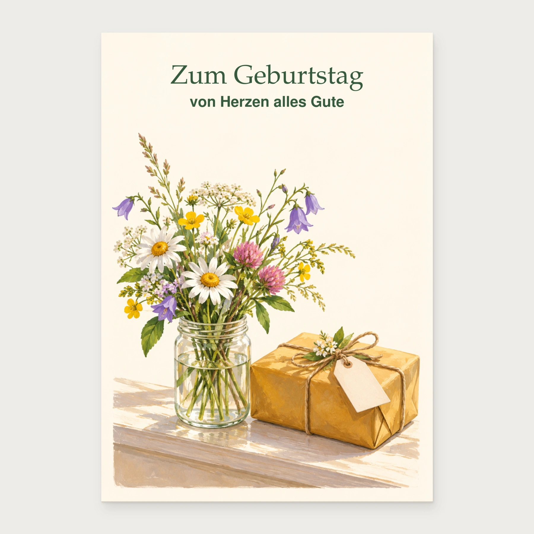 Zum Geburtstag von Herzen alles Gute