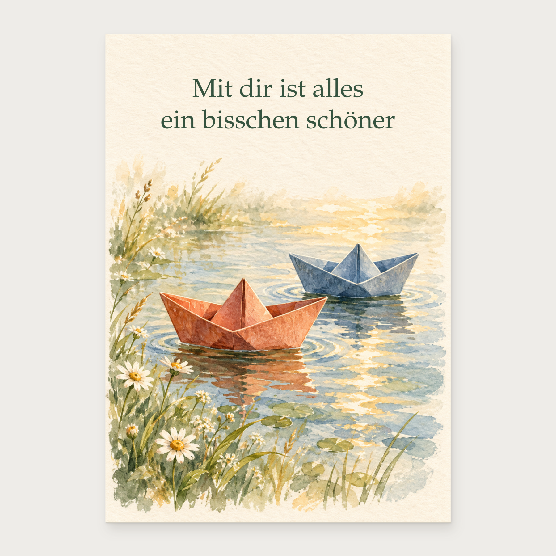 Mit dir ist alles ein bisschen schöner